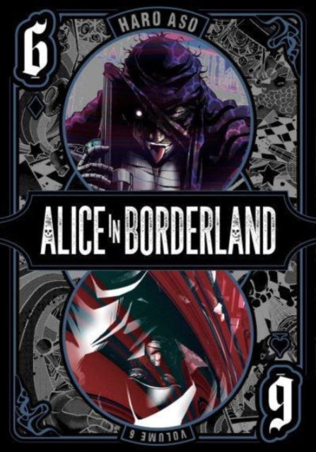 Alice in Borderland, Vol. 6 manga cover featuring characters and title.