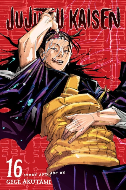 Jujutsu Kaisen, Vol. 16 manga cover featuring Suguru Geto.