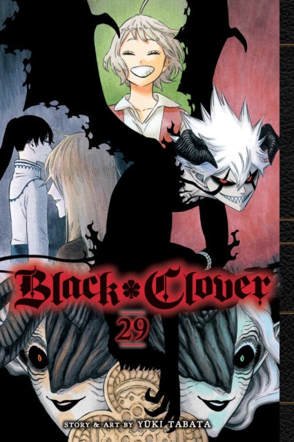Black Clover, Vol. 29 manga cover featuring Asta and other characters.