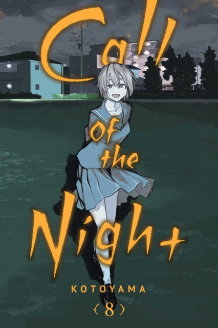 Call of the Night, Vol. 8 manga cover featuring a young woman in a school uniform.