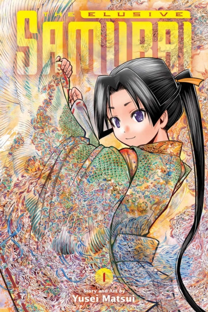 Elusive Samurai, Vol. 1 manga cover featuring a young samurai in a detailed kimono.