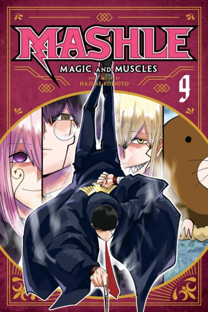 Mashle: Magic and Muscles, Vol. 9 manga cover featuring characters and the title.