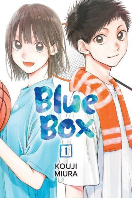 Blue Box, Vol. 1 manga cover featuring two anime characters.