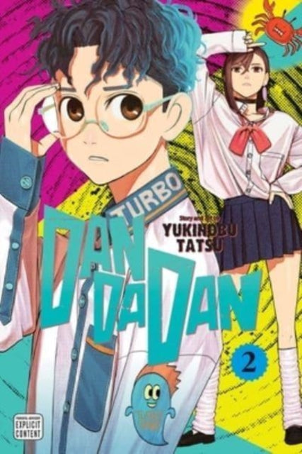 Dandadan, Vol. 2 manga cover featuring two characters and the title.