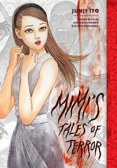 Mimi's Tales of Terror manga cover featuring a young woman and horror imagery.