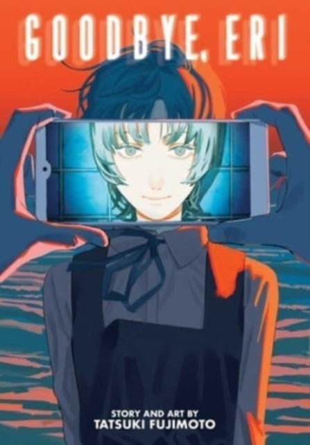 Goodbye, Eri manga cover featuring a girl's face reflected in a phone screen.