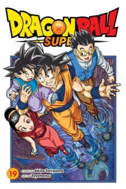 Dragon Ball Super Vol. 19 manga cover featuring Goku and his family.