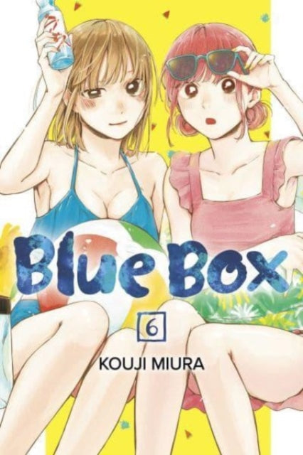 Blue Box, Vol. 6 manga cover featuring two girls in swimsuits.