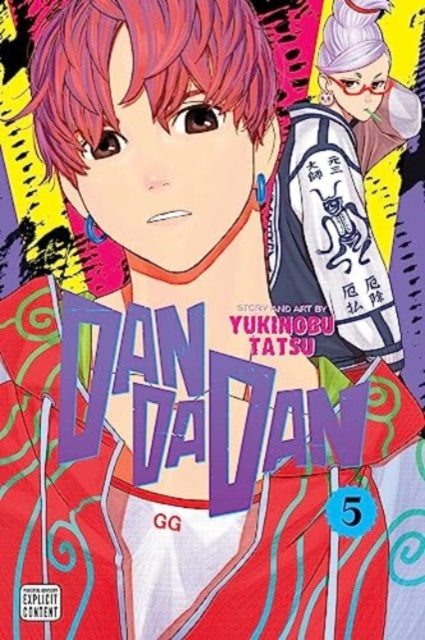 Dandadan, Vol. 5 manga cover featuring two characters and the title.