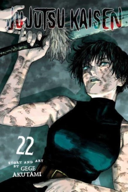 Jujutsu Kaisen, Vol. 22 manga cover featuring Maki Zenin.