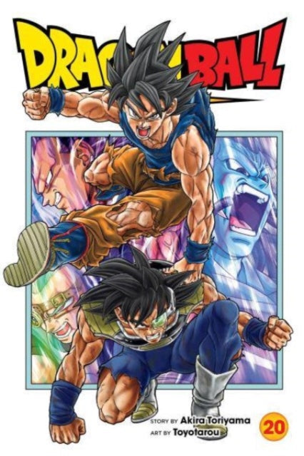 Dragon Ball Super Vol. 20 manga cover featuring Goku and Bardock.