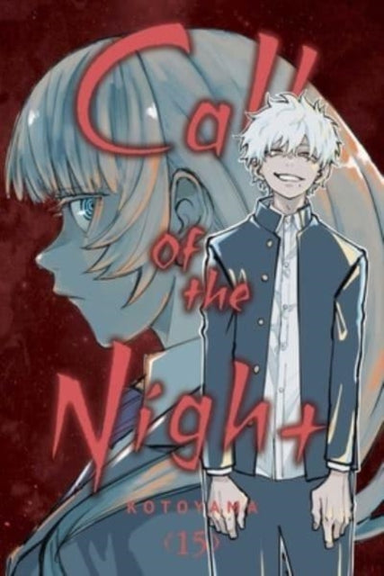 Call of the Night, Vol. 15 manga cover featuring two anime characters.