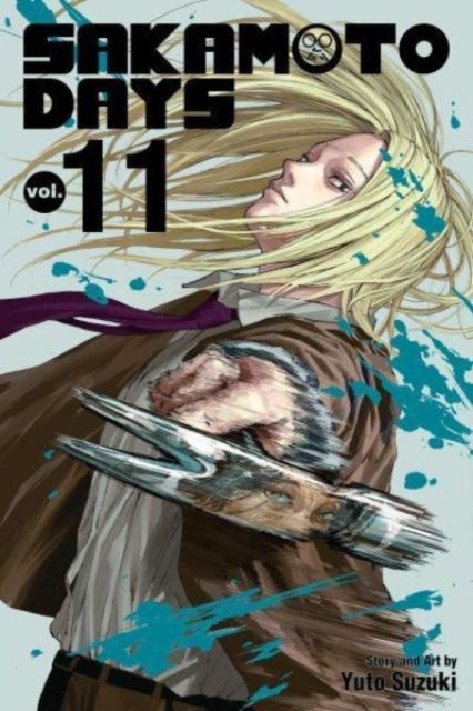 Sakamoto Days, Vol. 11 manga cover featuring a blonde-haired character with a weapon.