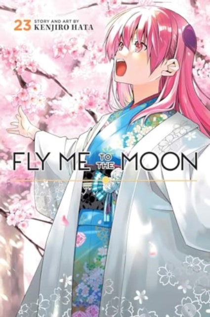 Fly Me to the Moon, Vol. 23 manga cover featuring a pink-haired anime girl.