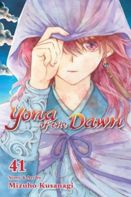 Yona of the Dawn, Vol. 41 manga cover featuring a red-haired princess.