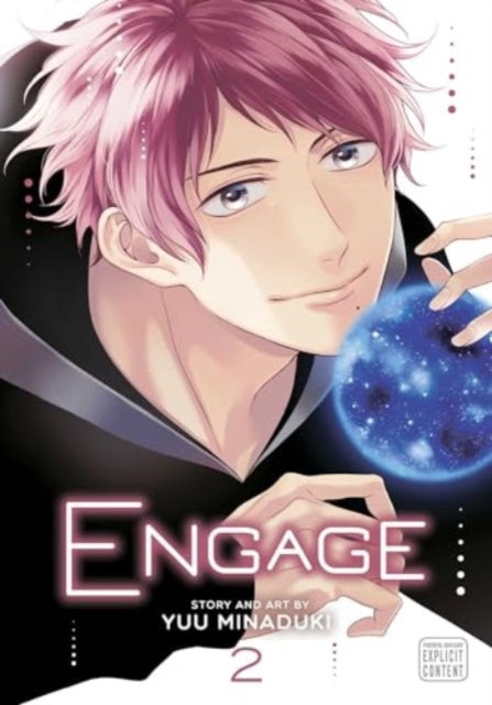 Engage, Vol. 2 manga cover featuring a young man with pink hair holding a blue orb.