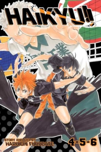 Haikyu!! 3-in-1 Edition Vol. 2 manga cover with characters.