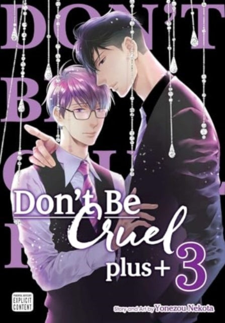 Don't Be Cruel: plus+, Vol. 3 manga cover featuring two men.
