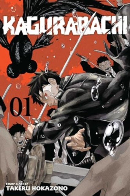 Kagurabachi, Vol. 1 manga cover featuring Chihiro in action.