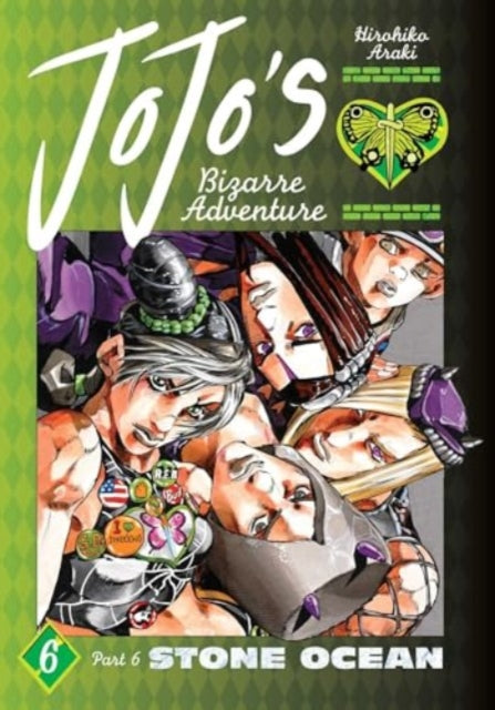 JoJo's Bizarre Adventure Part 6 Stone Ocean Vol 6 manga cover.