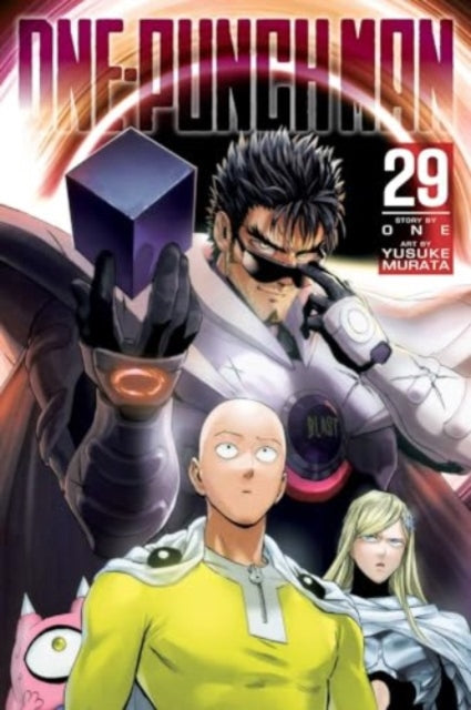 One-Punch Man, Vol. 29 manga cover featuring Saitama, Blast, and other characters.