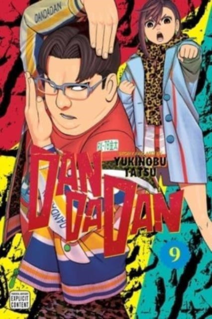 Dandadan, Vol. 9 manga cover featuring two characters.