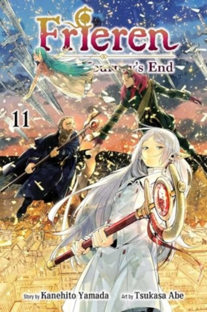 Frieren: Beyond Journey's End, Vol. 11 manga cover featuring Frieren and other characters.