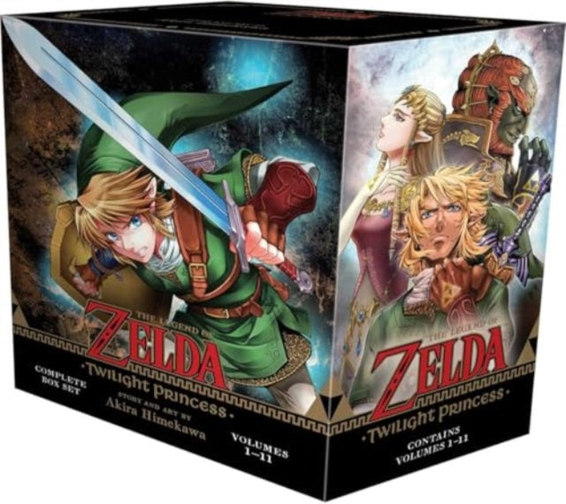 The Legend of Zelda: Twilight Princess Complete Box Set manga.