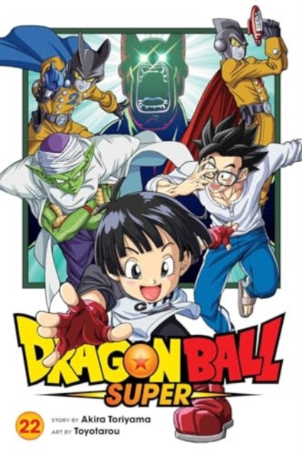 Dragon Ball Super, Vol. 22 manga cover featuring characters including Pan, Piccolo, and Gohan.