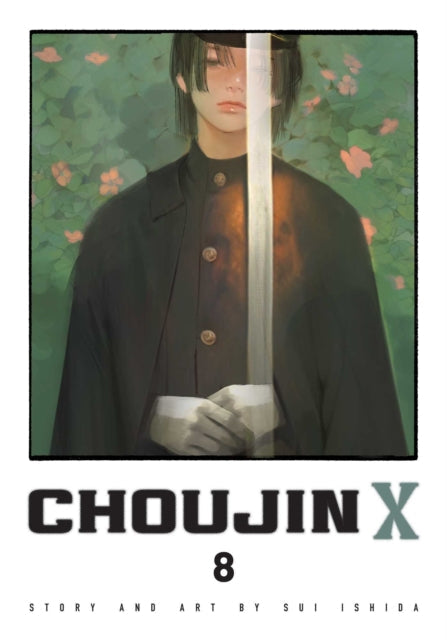 Choujin X, Vol. 8 manga cover featuring a character with a sword.
