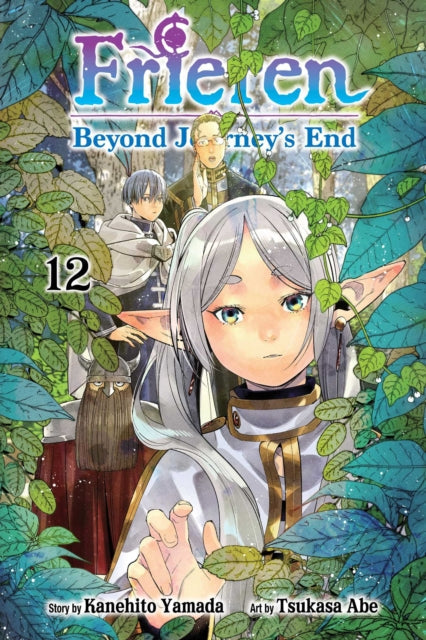 Frieren: Beyond Journey's End, Vol. 12 manga cover featuring Frieren and companions.