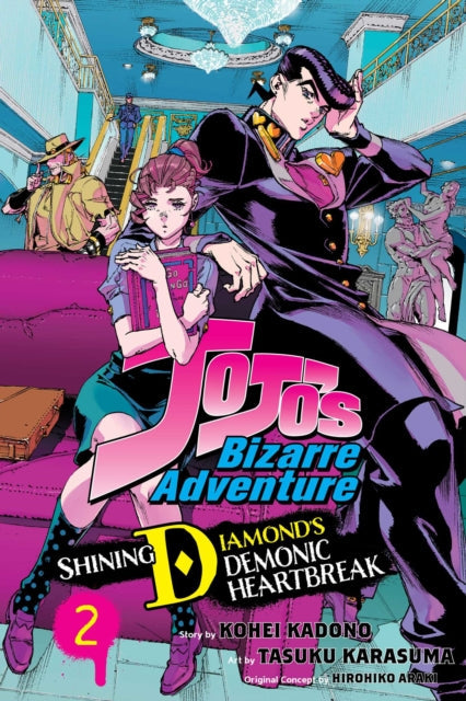 JoJo's Bizarre Adventure: Shining Diamond's Demonic Heartbreak, Vol. 2 manga cover.
