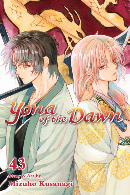 Yona of the Dawn, Vol. 43 manga cover featuring two characters and the title.