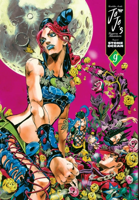 JoJo's Bizarre Adventure Part 6 Stone Ocean Vol 9 manga cover.