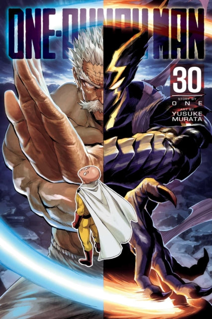 One-Punch Man, Vol. 30 manga cover featuring Bang and Garo.