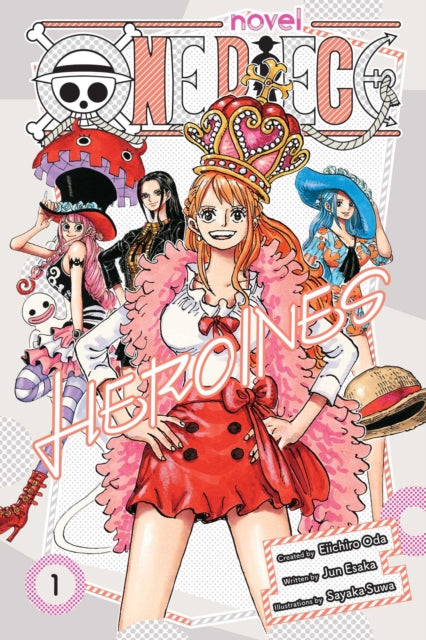 One Piece: Heroines, Vol. 1 manga cover featuring Nami and other female characters.
