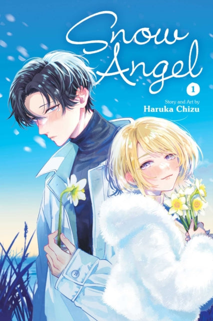 Snow Angel, Vol. 1 manga cover featuring two anime characters in winter attire.