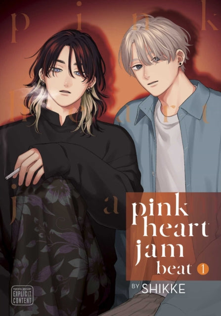 Pink Heart Jam beat, Vol. 1 manga cover featuring two young men.