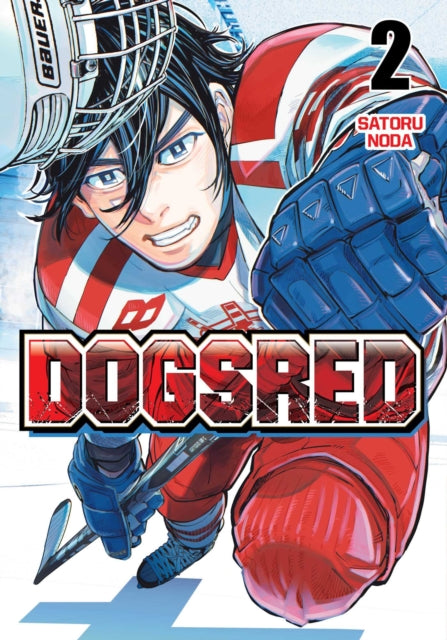 Dogsred, Vol. 2 manga cover featuring a hockey player.