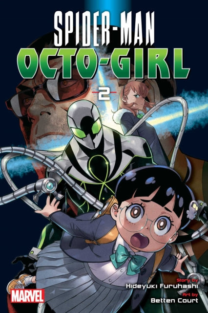 Spider-Man: Octo-Girl, Vol. 2 manga cover featuring characters and title.