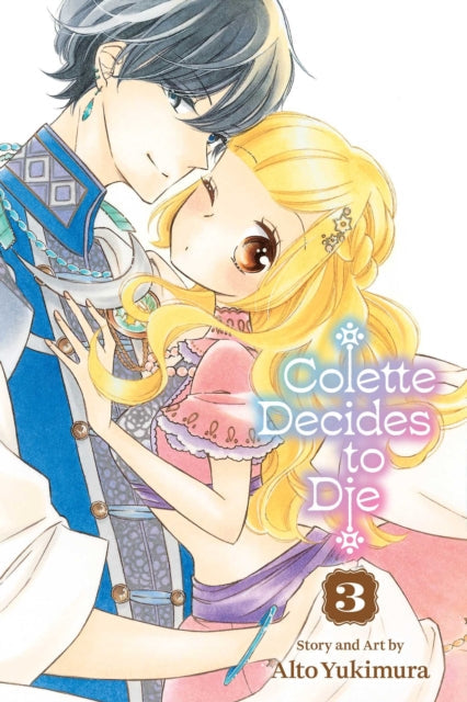 Colette Decides to Die, Vol. 3 manga cover featuring two anime characters.