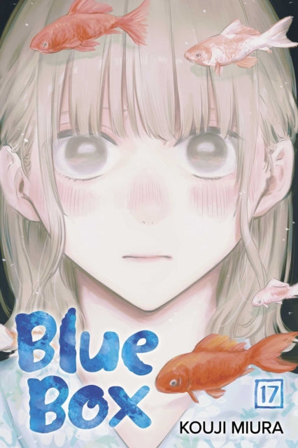 Blue Box, Vol. 17 manga cover featuring a girl with goldfish.