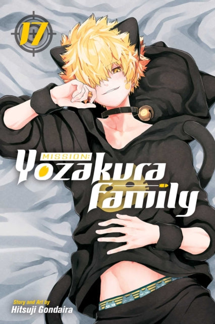 Mission: Yozakura Family, Vol. 17 manga cover featuring a blonde anime character with cat ears.