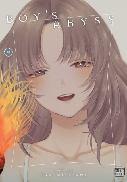 Boy's Abyss, Vol. 10 manga cover featuring a close-up of a character's face.
