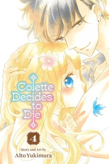 Colette Decides to Die, Vol. 4 manga cover featuring two anime characters.