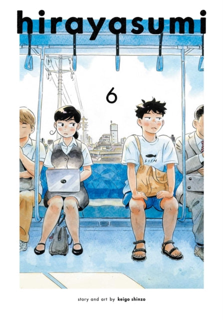 Hirayasumi, Vol. 6 manga cover featuring characters on a train.