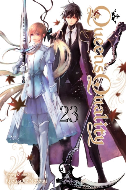 Queen's Quality, Vol. 23 manga cover featuring two characters and the title.