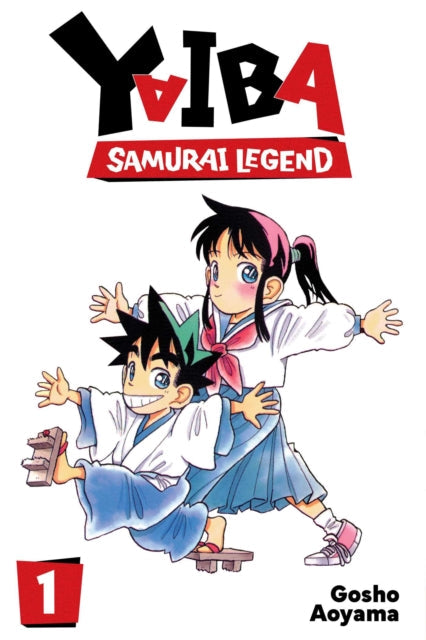 Yaiba: Samurai Legend, Vol. 1 manga cover with two animated characters.