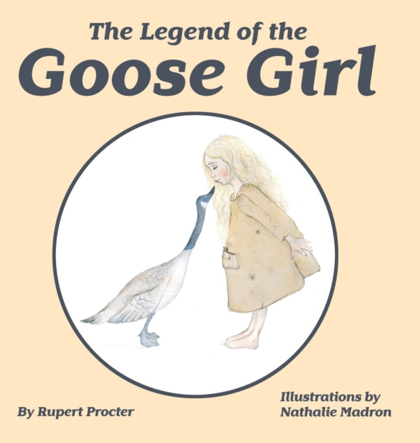 The Legend of the Goose Girl book cover with a girl and a goose.