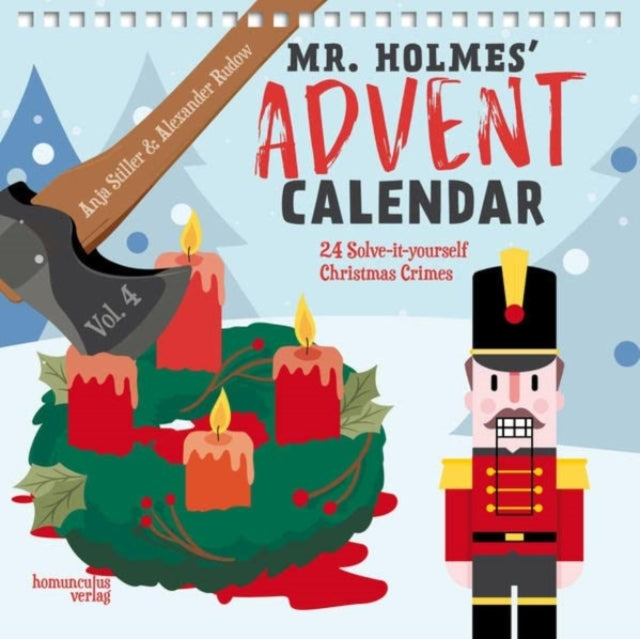 Mr Holmes Advent Calendar Vol 4 features 24 Christmas crime mysteries.